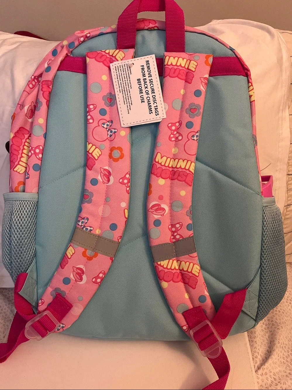Pink Kids Backpack Set